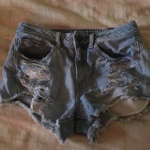 High rise American eagle Jean short